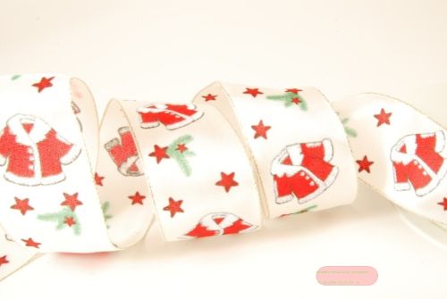 Bild von Band 25m/ 40mm, Nikokleid, rot/grün