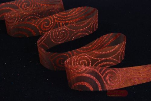 Bild von Band 20m/ 25mm, rinkeled unwired, kupfer