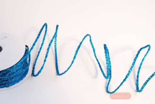 Bild von Band 15m/ 4mm, Kettendraht, türkis