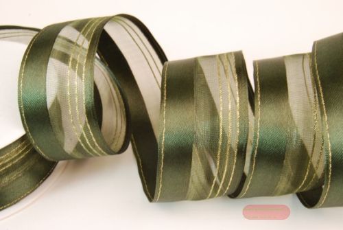 Bild von Band 20m/ 35mm, Dekostreifen, grün