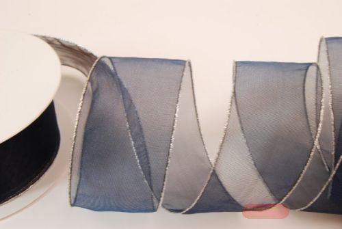 Bild von Band 25m/ 40mm, Deco, d'blau