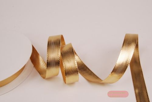 Bild von Band 25m/ 15mm, Lurex, gold