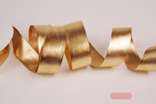 Bild von Band 25m/ 25mm, Lurex, gold