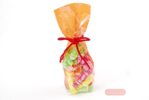 Bild von Kreuzbeutel, 100x 220mm PaperLine, orange