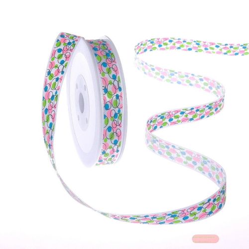 Bild von Band 20m/ 15mm, Bubbles, grün/blau