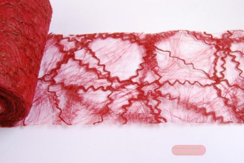 Bild von Deco, 10m/ 100mm Sizotwist, karminrot