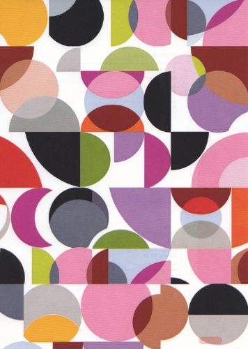 Bild von Bogen 70x 100cm, Ontario Formen, bunt