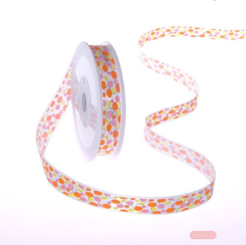 Bild von Band 20m/ 15mm, Bubbles, gelb/orange