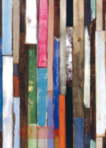 Bild von Bogen 70x 100cm, Woodstock, bunt*