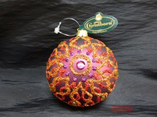 Bild von Larina, Kugel  8cm, d'pink matt