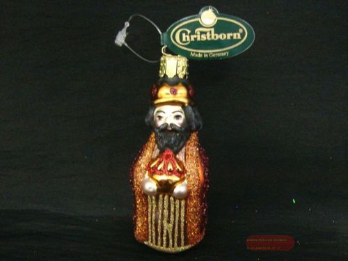 Bild von König 1, ca. 9cm, orange/braun