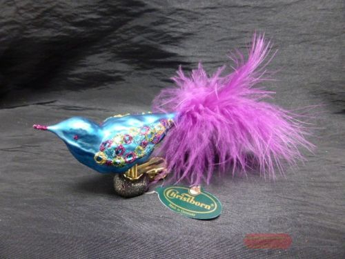 Bild von Lilou, Vogel ca.12cm, türkis matt