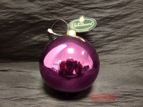 Bild von Uni, Kugel  6cm, rotviolett glanz
