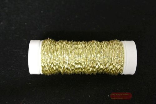 Bild von Draht, Bouillondraht 25 Gr, champagner