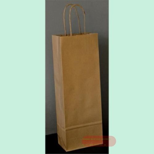 Bild von Porta Bottiglie, B14+ 8.5x H39cm, braun gerippt