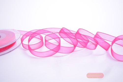 Bild von Band 50m/ 09mm, Organza, erika