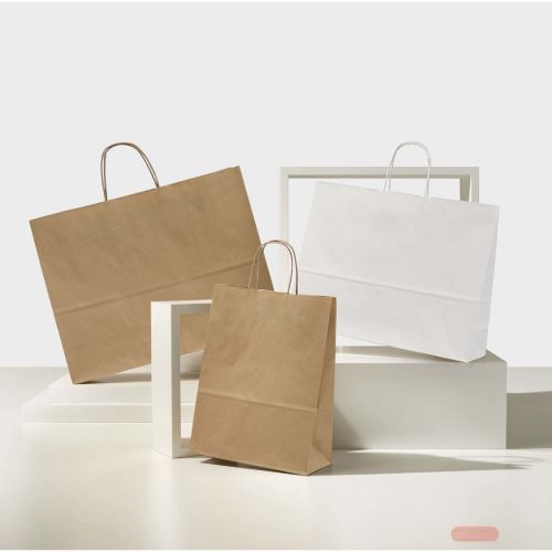 Bild von Tasche, B24+11 x H21cm - LU, weiss