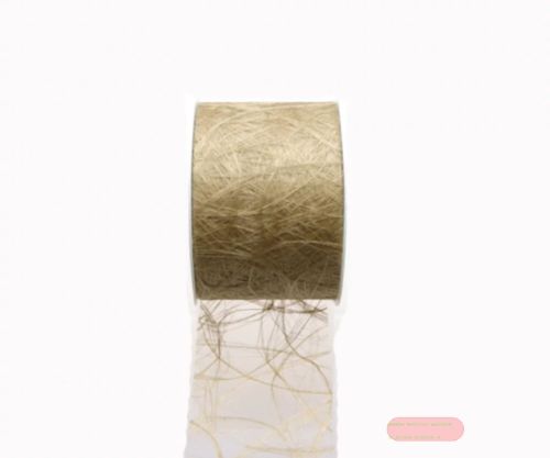 Bild von Deco, 50m/   80mm Sizoweb, gold dunkel