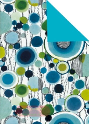 Bild von Rolle 200m x  70cm, Granada VT, bunt/türkis