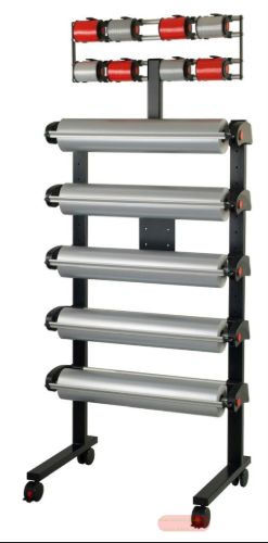 Bild von Vario Ständer, fahrbar, komplett 5 Abrollgeräte, inkl. Bandabroller