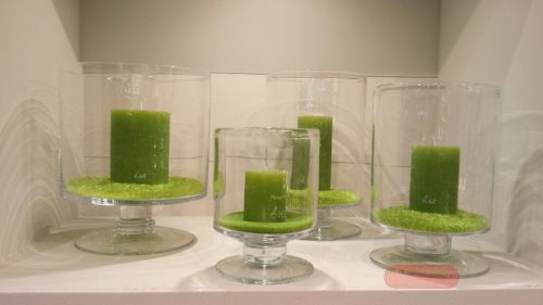 Bild von Glas mit Fuss, 14.7x 20cm- max Ø Kerze 7cm, klar