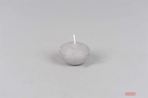 Bild von Schwimmkerze, 6cm x Ø 60mm, mouse grau