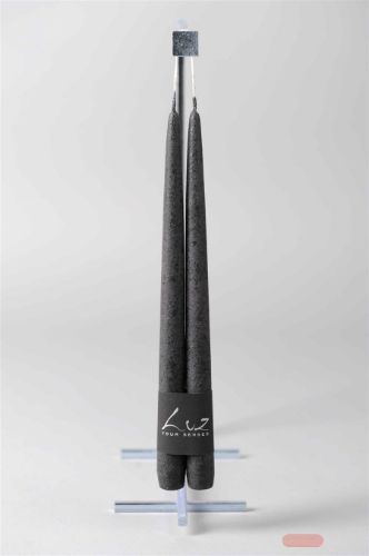 Bild von Velvet Tauchkerze, 40cm x 22mm - Paar, beluga