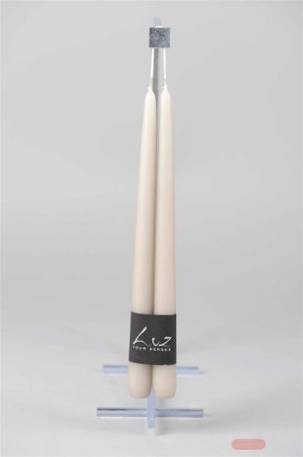 Bild von Tauchkerze, 30cm x 22mm - 1 Paar, mondstein