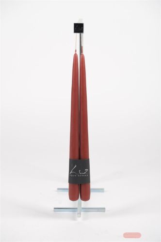 Bild von Tauchkerze, 30cm x 22mm - 1 Paar, braun