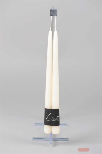 Bild von Tauchkerze, 30cm x 22mm - 1 Paar, asparagus