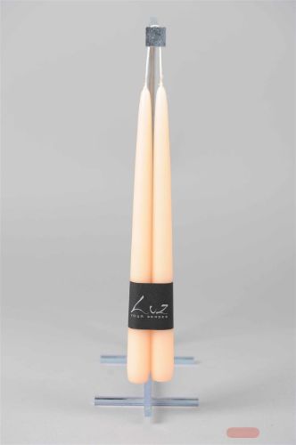 Bild von Tauchkerze, 30cm x 22mm - 1 Paar, aprikose