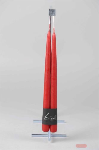 Bild von Tauchkerze, 40cm x 22mm - 1 Paar, antikrot