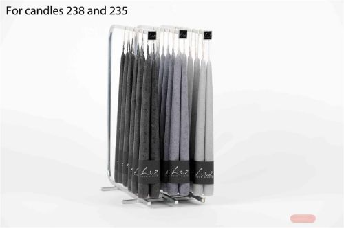 Bild von Support pour 3 x 12 paires de bougies jumelles 30/40 cm