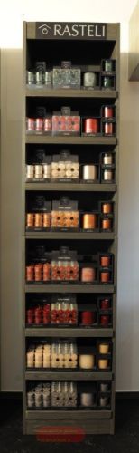 Bild von Display, Akzente - Holz B55x T37x H240, d'grau