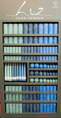 Bild von Regal, B118x T37x H200cm komplett, d'grau