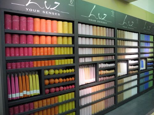 Bild von Blumentopf,  Lamellla Zement Ø19.5x H18.5cm, grau