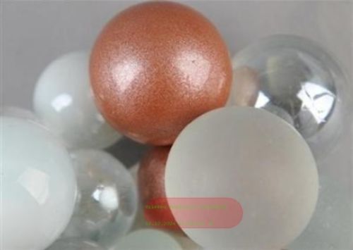 Bild von Glaskugeln, 500gr - Ø10/15/20mm, kupfer