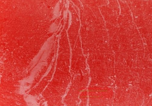 Bild von Rustic Kubuskerze, H5cm x  50x 50mm, rot*