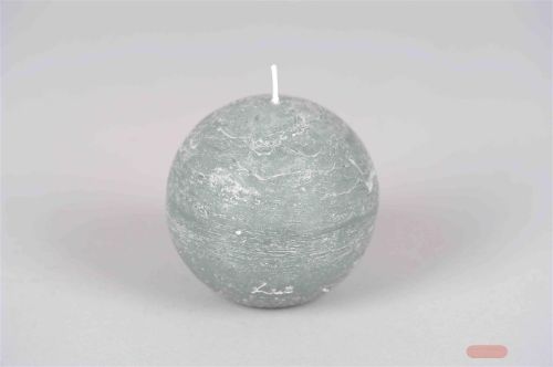 Bild von Rustic Kugelkerze, Ø100mm, sense