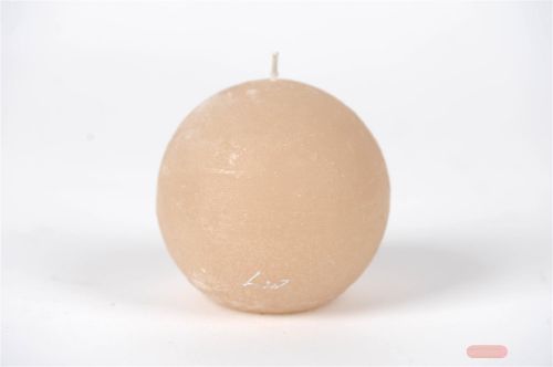 Bild von Rustic Kugelkerze, Ø100mm, mondstein