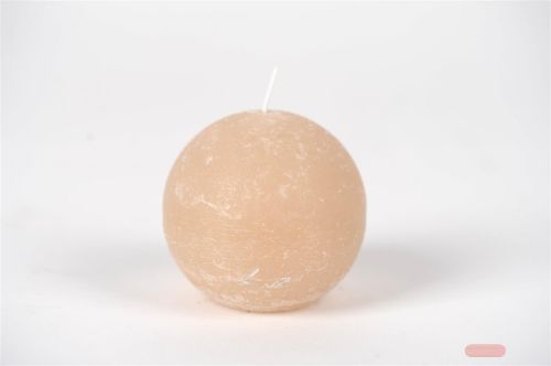 Bild von Rustic Kugelkerze, Ø 80mm, mondstein