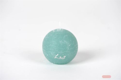 Bild von Rustic Kugelkerze, Ø 60mm, lagune*