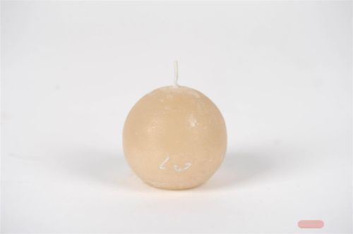 Bild von Rustic Kugelkerze, Ø 60mm, mondstein