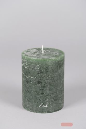 Bild von Rustic Zylinderkerze, 13cm x Ø100mm, eiben