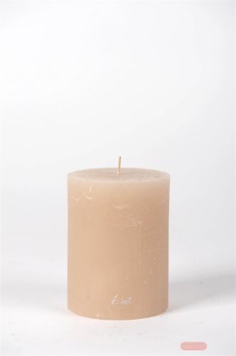 Bild von Rustic Zylinderkerze, 13cm x Ø100mm, mondstein