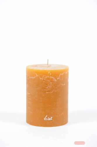 Bild von Rustic Zylinderkerze, 13cm x Ø100mm, bienenwachs