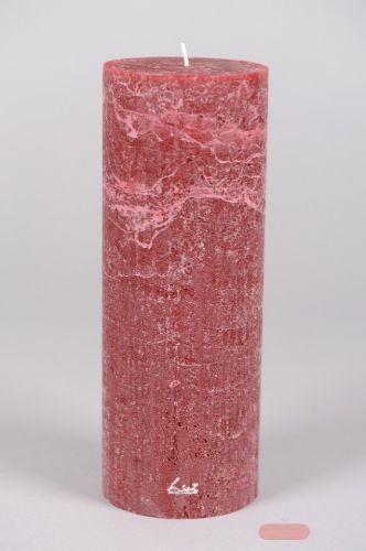 Bild von Rustic Zylinderkerze, 27cm x Ø100mm, chateauneuf