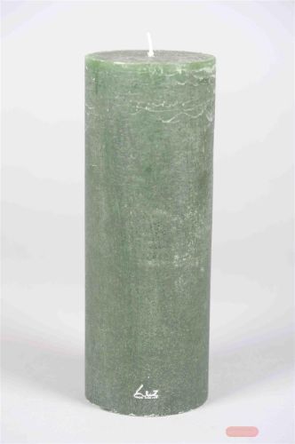 Bild von Rustic Zylinderkerze, 27cm x Ø100mm, eiben