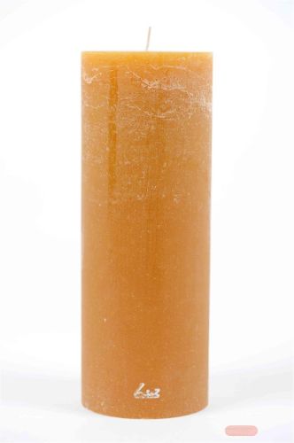 Bild von Rustic Zylinderkerze, 27cm x Ø100mm, bienenwachs