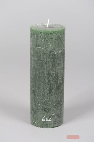 Bild von Rustic Zylinderkerze, 20cm x Ø70mm, eiben